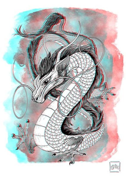 Benjamin Mitchley - Dragon - artwork image